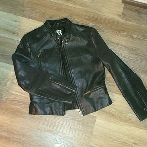 Ezza & Michael Hoban by Nordstrom 100% leather jacket